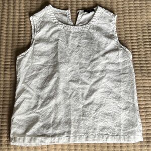 Quince Textured White Top